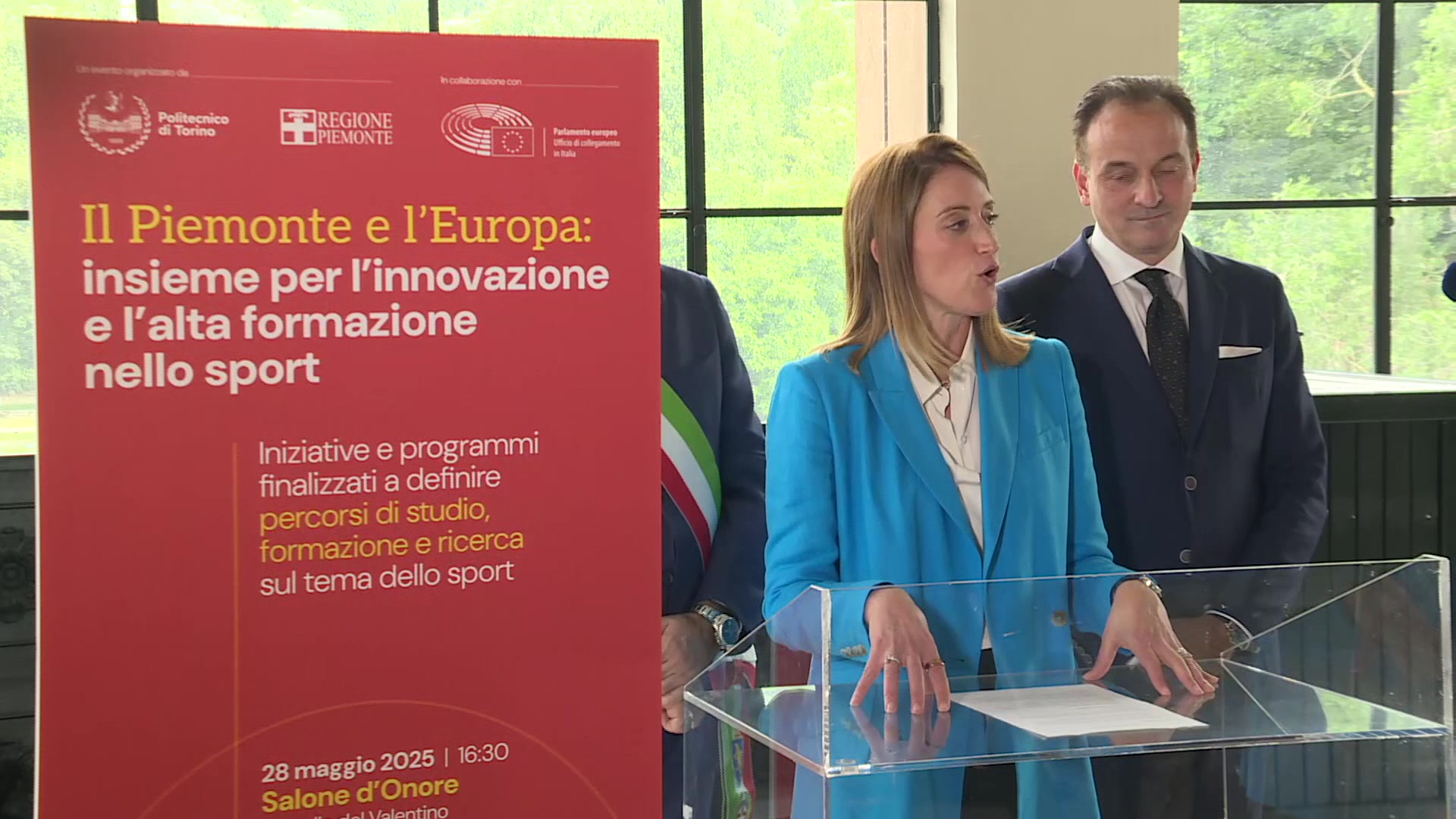 Press point by Roberta METSOLA, EP President, during her official visit to Italy